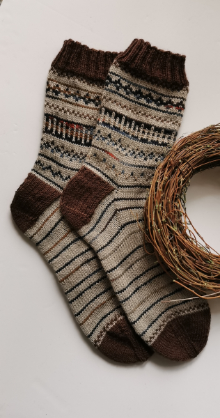 Fair-Isle-Socke Island